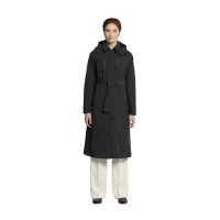 палто,дамски,якета,и,палта,basil,mosse,trench,coat,jet,black,(black)
