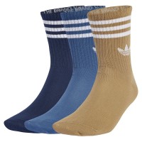 чорапи,мъжки,чорапи,дамски,чорапи,adidas,originals,3,stripes,crew,socks,3,units,brown,blue,(ash,blue,night,indigo,cardboard)