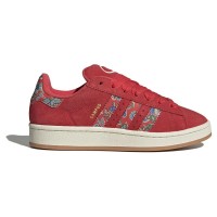 маратонки,дамски,маратонки,adidas,originals,campus,00s,x,liberty,london,trainers,semi,lucid,red,cream,white,gold,met,(red)