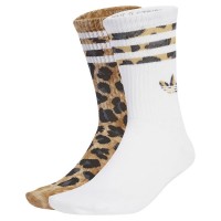 чорапи,мъжки,чорапи,adidas,originals,leopard,crew,socks,2,units,bronze,strata,black,(brown,white)