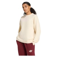 блуза,дамски,блузи,adidas,originals,knitted,sweatshirt,beige,(wonder,white)