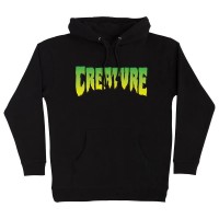 суичър,мъжки,пуловери,creature,logo,hoodie,black,(black)