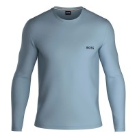 тениска,мъжки,тениски,boss,mix&match,10259900,01,long,sleeve,t,shirt,open,blue,(blue)