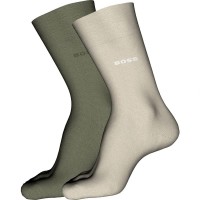 чорапи,мъжки,чорапи,boss,tom,uni,mc,socks,2,pairs,light,beige,(beige,green)