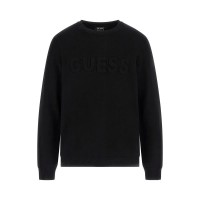 блуза,мъжки,пуловери,guess,3d,logo,sweater,jet,black,a996