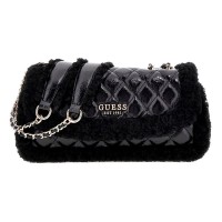 чанта,всички,чанти,guess,cristi,convertible,flap,bag,black,(black)