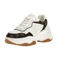 маратонки,дамски,маратонки,guess,hapyy3,trainers,white,brown,(white)