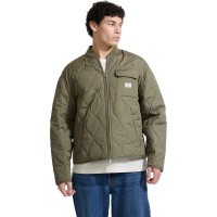яке,мъжки,якета,guess,jeans,quilted,puffer,jacket,olive,light,green,(green)
