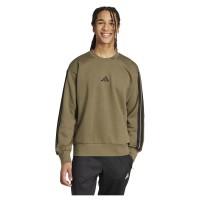 поларена,блуза,мъжки,пуловери,adidas,essentials,3,stripes,fleece,sweatshirt,green,(olive,strata,black)