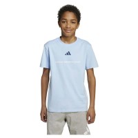 тениска,детски,тениски,adidas,slogan,single,short,sleeve,t,shirt,blue,(glow,blue)