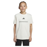 тениска,детски,тениски,adidas,slogan,single,short,sleeve,t,shirt,off,white,(white)