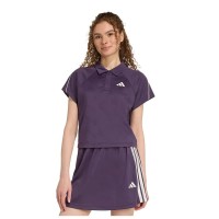 блуза,с,яка,дамски,тениски,adidas,stadium,3,stripes,tennis,inspired,jacquard,polo,short,sleeve,t,shirt,aurora,plum,off,white