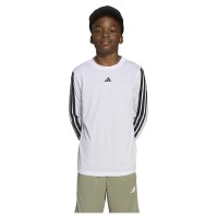 тениска,детски,тениски,adidas,train,essentials,long,sleeve,t,shirt,white,black,(white)