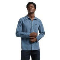 риза,с,дълъг,ръкав,дамски,ризи,мъжки,ризи,lee,leesure,long,sleeve,shirt,blue,(vintage,blue)