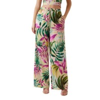 панталони,дамски,панталони,guess,w5gb11wh9c2,palazzo,fit,pants,multicolor