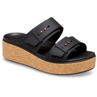 сандали,дамски,сандали,и,чехли,crocs,brooklyn,cork,buckle,sandals,black,(black)