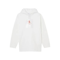 суичър,дамски,блузи,calvin,klein,j20j219757,hoodie,white,coral,(white)