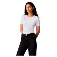 тениска,дамски,тениски,calvin,klein,j20j224458,short,sleeve,t,shirt,white