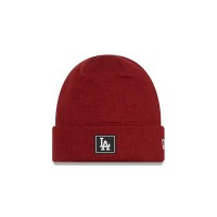 шапка,всички,шапки,new,era,team,cuff,los,angeles,dodgers,beanie,red,(garnet)