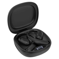 слушалки,слушалки,choetech,bh,t25,ows,wireless,earphones,black
