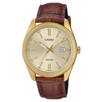 часовник,часовници,casio,mtp,1302pgl,9avef,watch,brown,(golden)