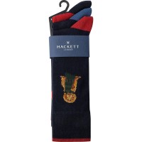 чорапи,мъжки,чорапи,hackett,harry,placement,socks,3,pairs,ink,blue,(blue)