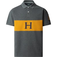 мъжки,блузи,с,яка,hackett,heritage,crest,panel,short,sleeve,polo,dark,grey,marl,(grey)