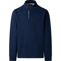 мъжки,блузи,с,яка,hackett,trim,rugby,long,sleeve,polo,ink,blue,(blue)