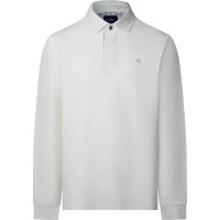 мъжки,блузи,с,яка,hackett,trim,rugby,long,sleeve,polo,off,white,(white)