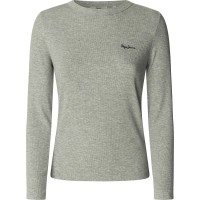 тениска,мъжки,тениски,дамски,тениски,pepe,jeans,betina,long,sleeve,t,shirt,grey,(marl,grey)