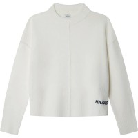 блуза,детски,блузи,pepe,jeans,bibby,sweater,white,(mousse,white)