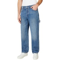 мъжки,панталони,pepe,jeans,carpenter,relaxed,tapered,jeans,mid,blue,washed,denim,(blue)