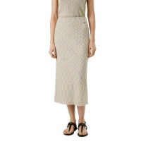 пола,дамски,поли,и,рокли,pepe,jeans,claire,long,skirt,mousse,white,(beige)