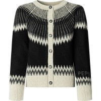 жилетка,дамски,пуловери,дамски,плетени,дрехи,pepe,jeans,cissy,cardigan,black,(dark,grey,marl)