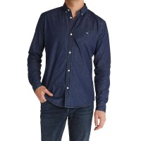риза,с,дълъг,ръкав,мъжки,ризи,pepe,jeans,classic,denim,slim,long,sleeve,shirt,blue,(denim,6c2)