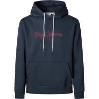 суичър,мъжки,пуловери,pepe,jeans,macbeth,plain,hoodie,dulwich,blue,(blue)