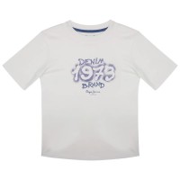 тениска,детски,тениски,pepe,jeans,nelton,short,sleeve,t,shirt,white