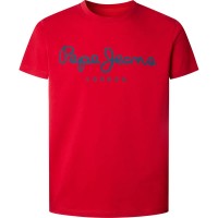 тениска,мъжки,тениски,дамски,тениски,pepe,jeans,original,stretch,n,short,sleeve,t,shirt,red,(rugby,red)