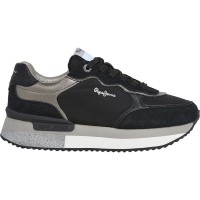 маратонки,дамски,маратонки,pepe,jeans,rusper,glam,trainers,black