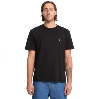 тениска,мъжки,тениски,дамски,тениски,volcom,stone,blanks,basic,short,sleeve,t,shirt,black,(black)