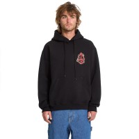 суичър,мъжки,пуловери,volcom,watanite,hoodie,black,(black)