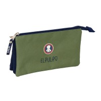 канцеларски,принадлежности,safta,the,octopus,triple,pencil,case,green