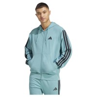 блуза,мъжки,пуловери,adidas,essentials,3,stripes,french,terry,full,zip,sweatshirt,blue,(powder,teal,black)