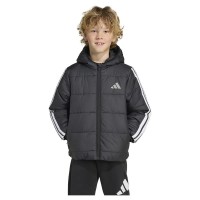 яке,детски,якета,и,палта,adidas,essentials,3,stripes,padded,jacket,black,(black,white)