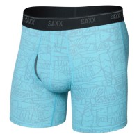 боксерки,мъжко,бельо,saxx,underwear,quest,quick,dry,mesh,boxers,tile,fish,sea,level,(blue)