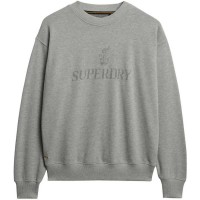 блуза,дамски,блузи,superdry,british,design,relaxed,fit,sweatshirt,grey,marl