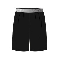 къси,панталони,мъжки,пижами,emporio,armani,soft,modal,pyjama,shorts,black,(black)