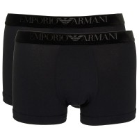 боксерки,мъжко,бельо,emporio,armani,velvet,logoband,trunk,boxers,2,units,black,(black,white)