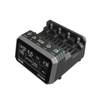 батерии,skyrc,nc2200,aa,aaa,battery,charger,silver,(black)