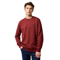 блуза,мъжки,пуловери,wrangler,sign,off,regular,fit,sweatshirt,red,(fired,brick)